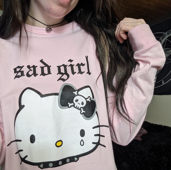 Dollskill Hello Kitty Oversized Tshirt 